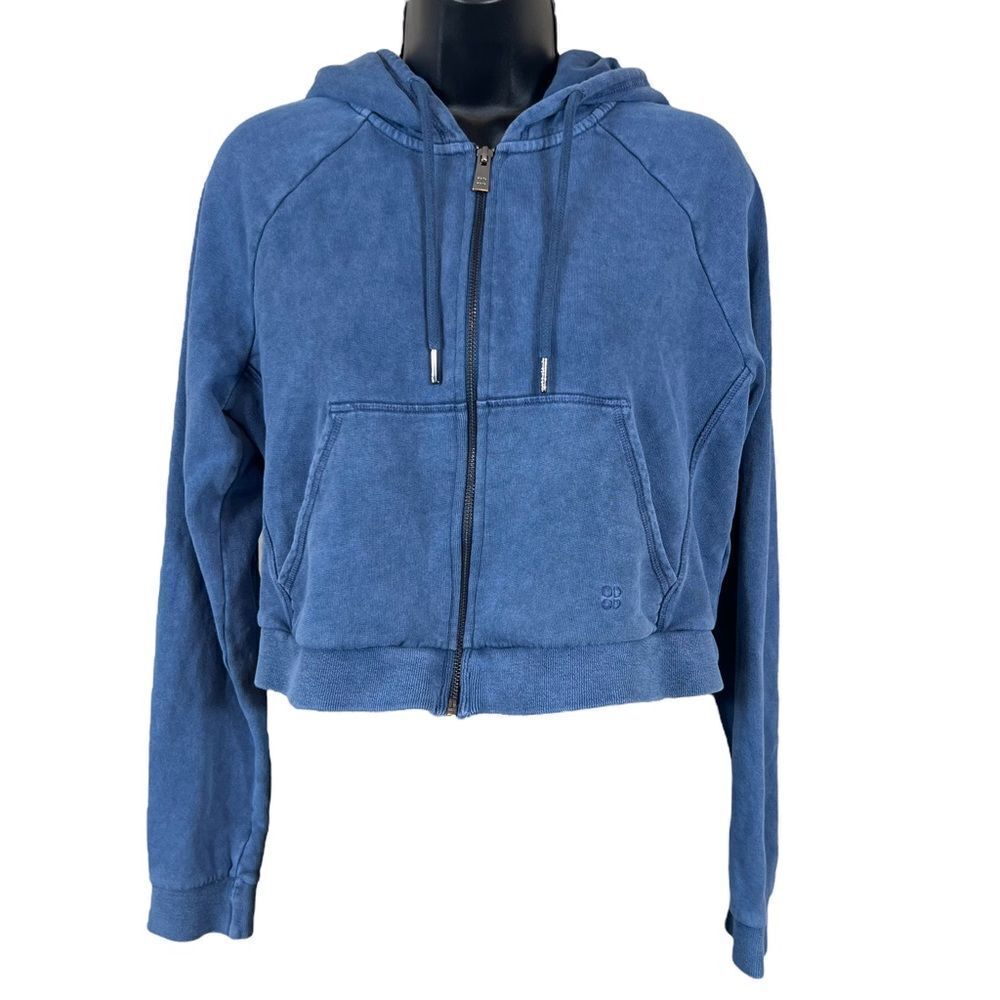 Sweaty Betty Gary Zip Through Cropped Hoodie